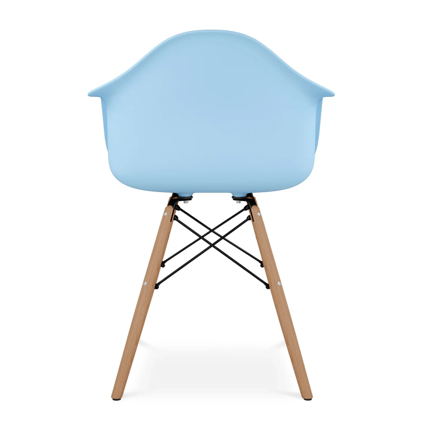 Pyramid Armchair, Blue By World Modern Design - Image 4