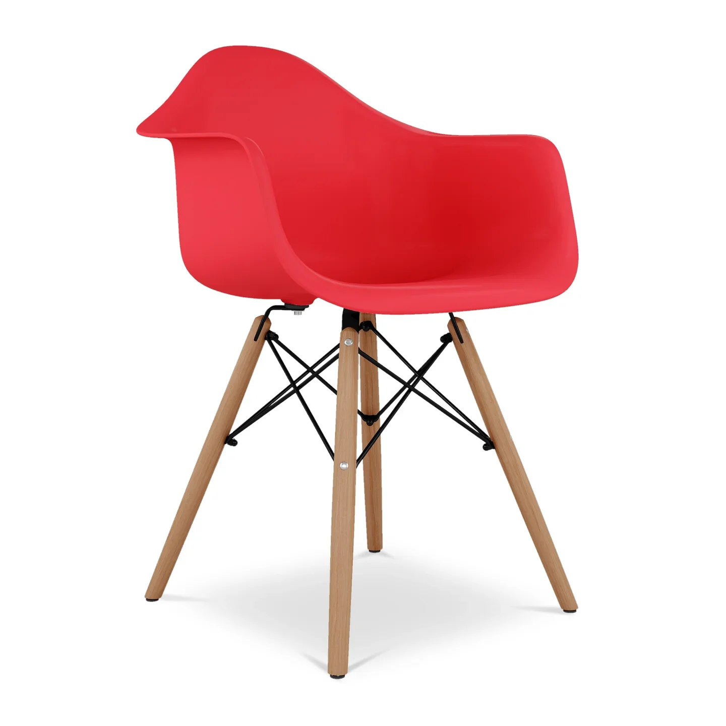 Pyramid Armchair, Red By World Modern Design - Image 2