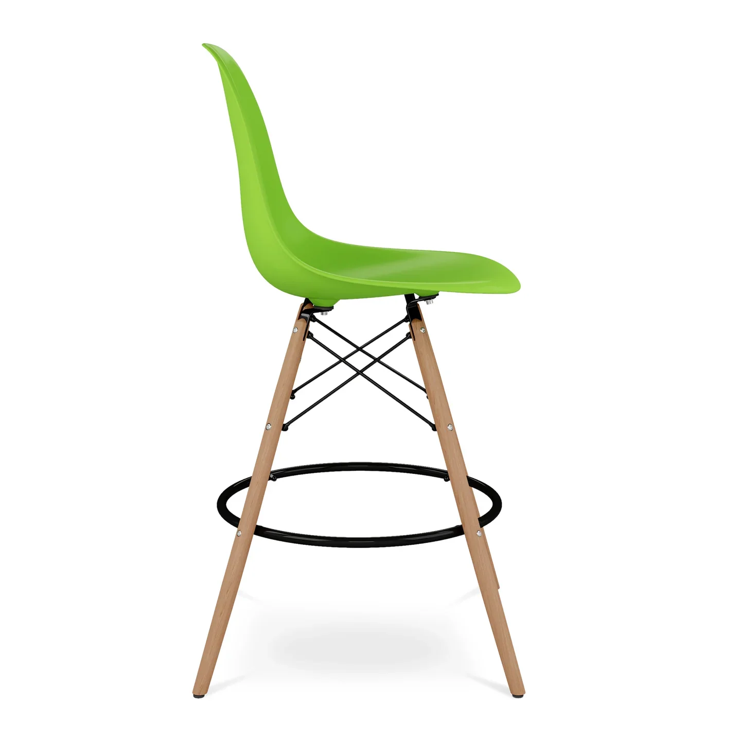 Pyramid Counter Stool, Green By World Modern Design - Image 3