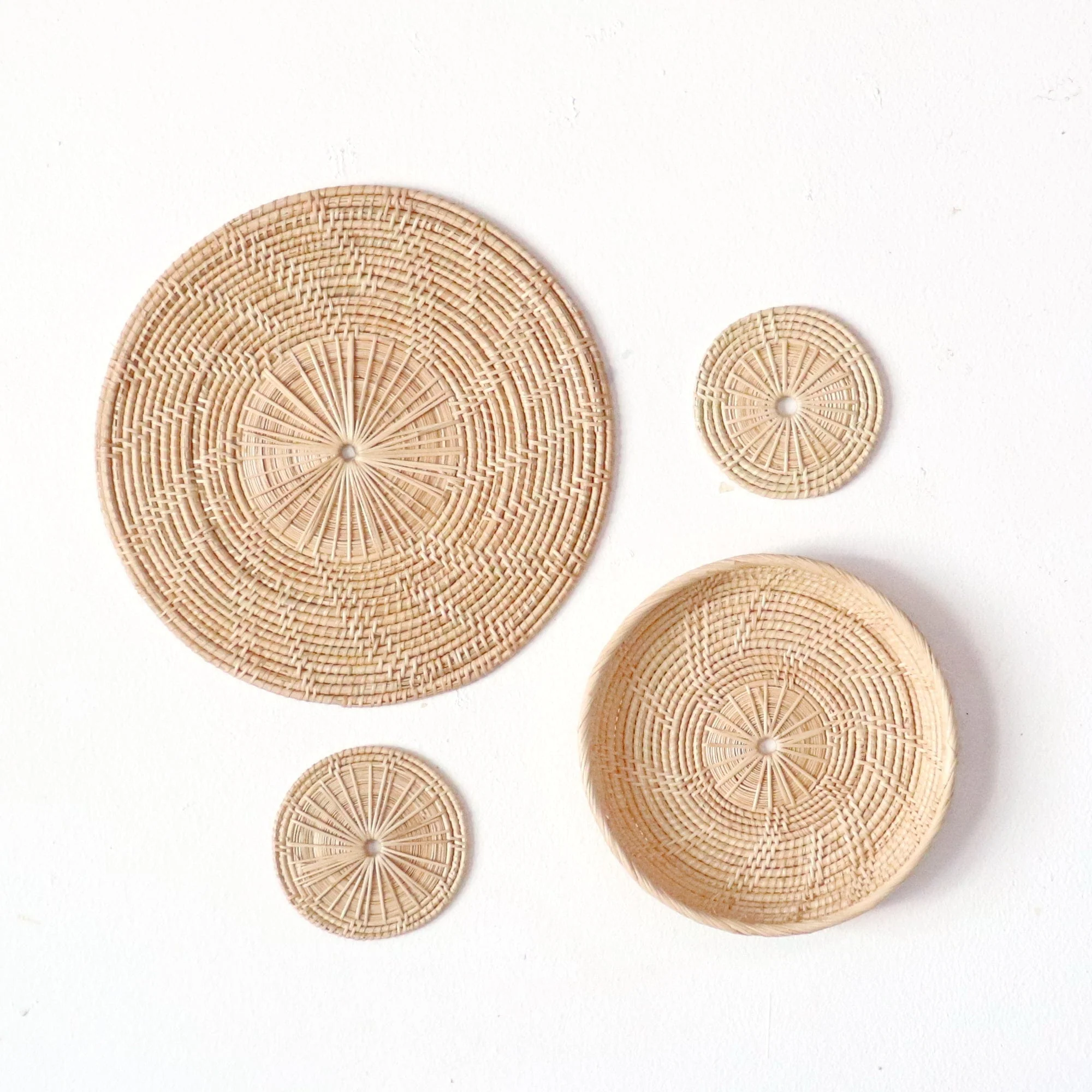Ra Na - Wall Hanging DeCor Set Of 4 By Thaihome
