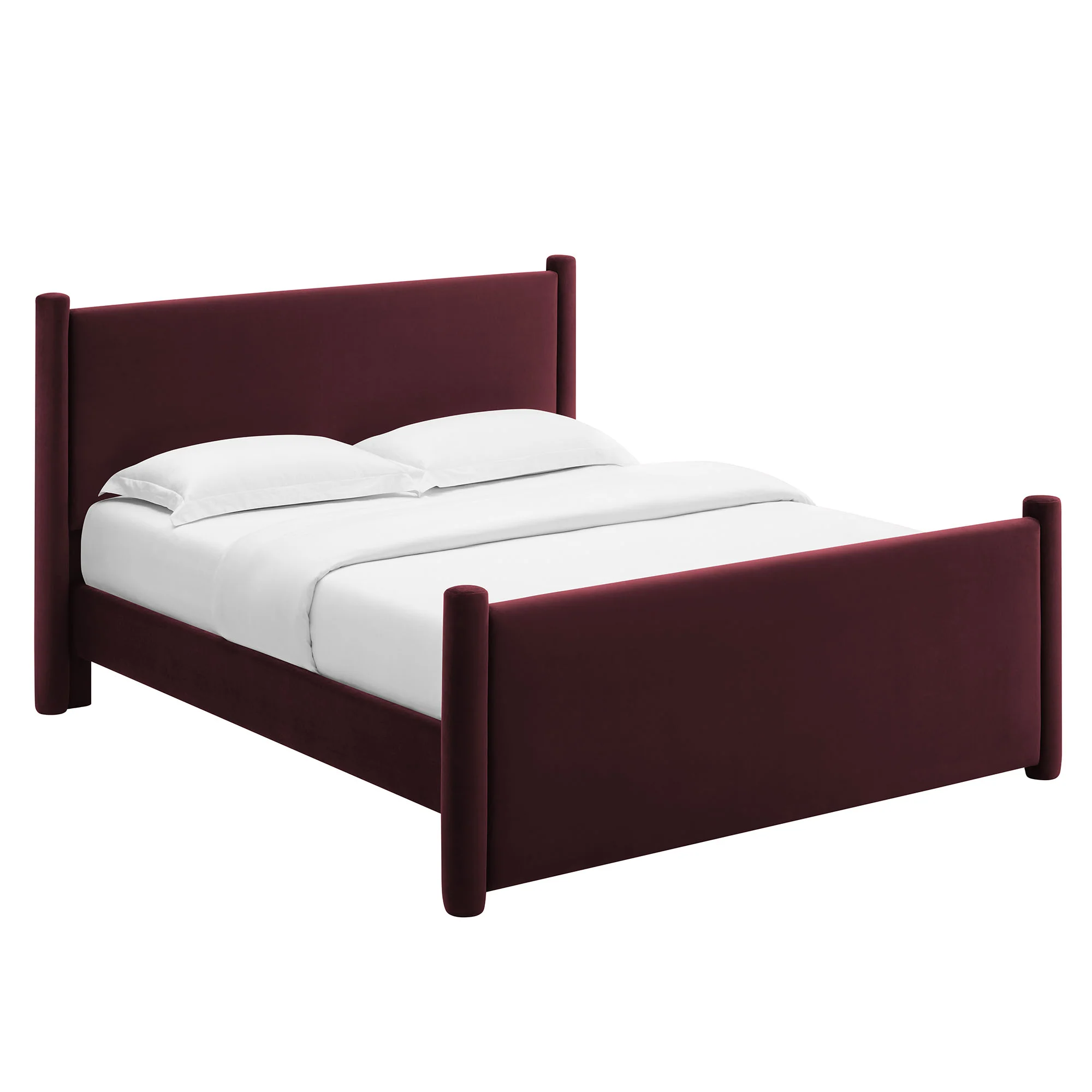 Rael Performance Velvet Full Platform Bed by Modway - Image 19