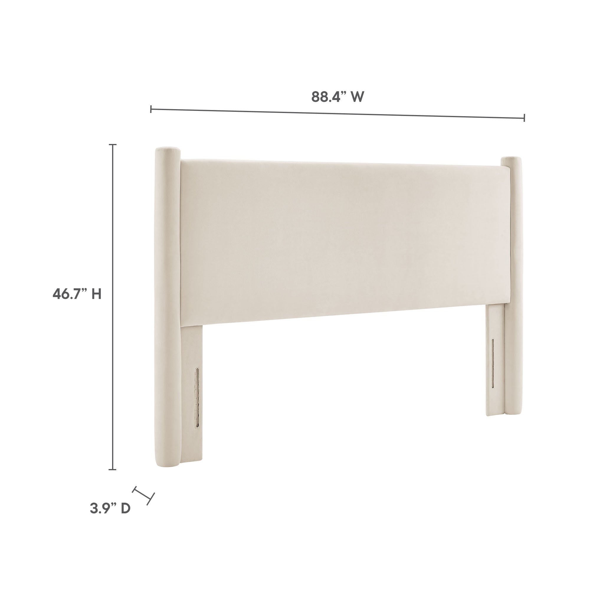 Rael Performance Velvet King Headboard by Modway - Image 7