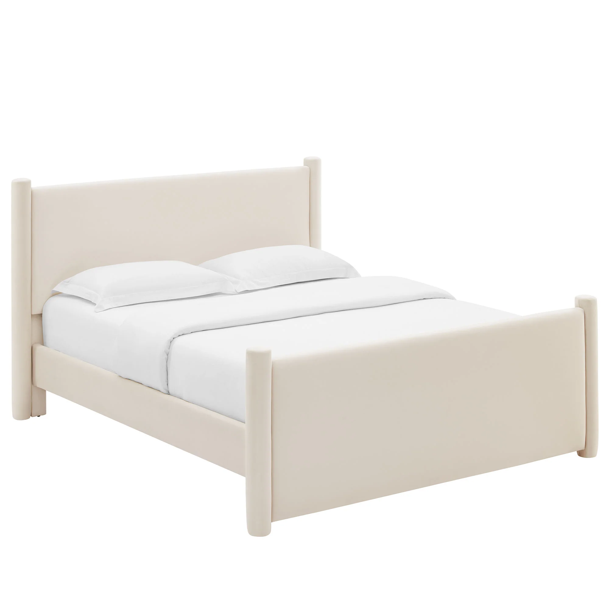 Rael Performance Velvet King Platform Bed by Modway - Image 2