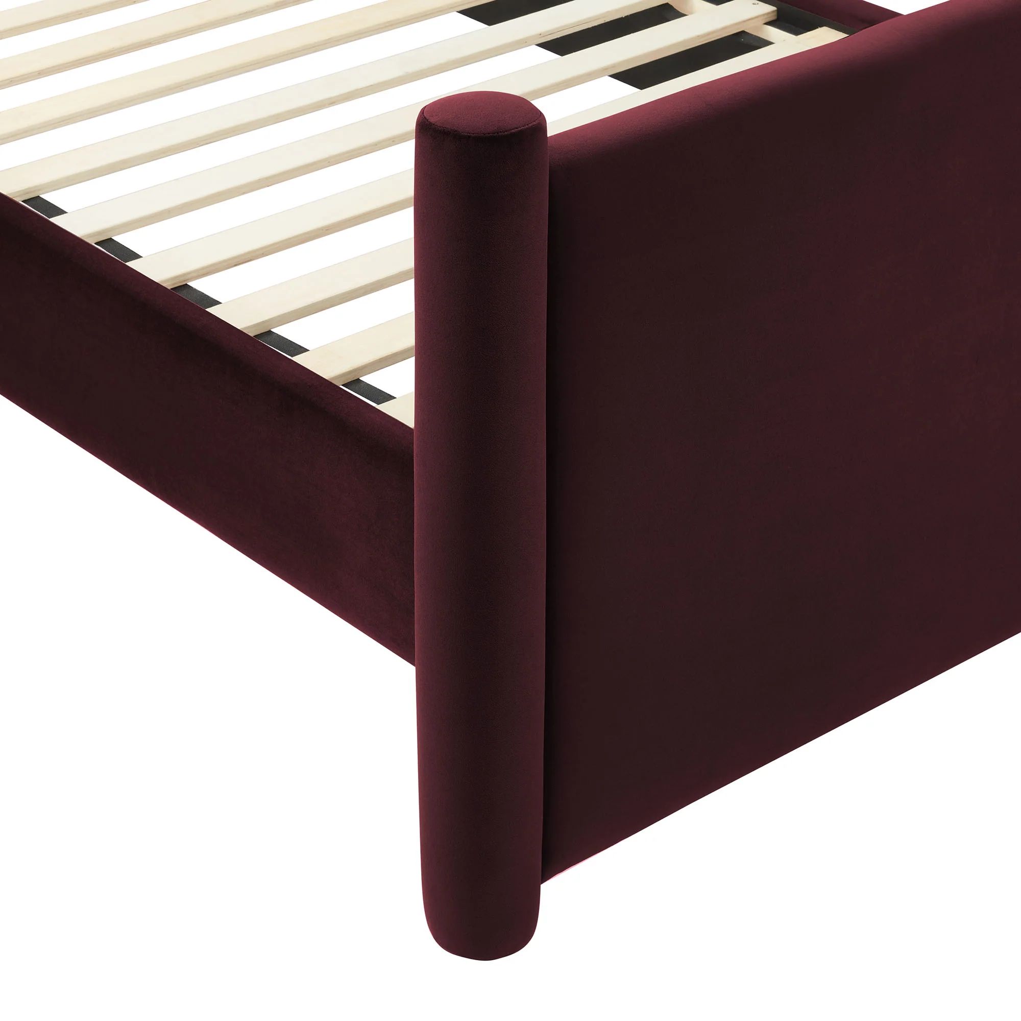 Rael Performance Velvet Queen Platform Bed by Modway - Image 23