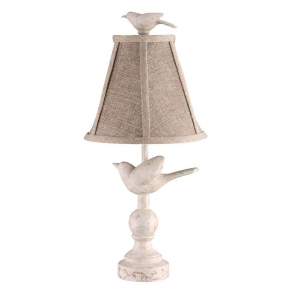 Ready to Fly Carved Birds Accent Lamp By Homeroots