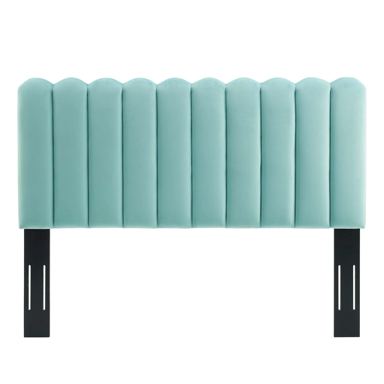 Reagan King Performance Velvet Platform Bed By Modway - MOD-7076 - Image 50