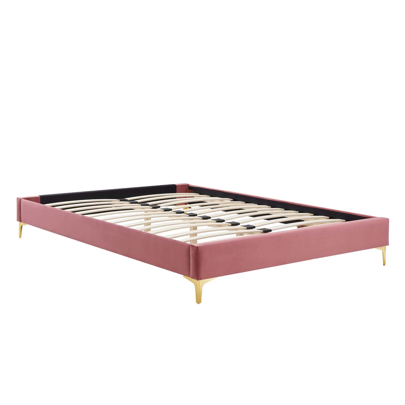 Reagan Twin Performance Velvet Platform Bed By Modway - MOD-6885 - Image 31
