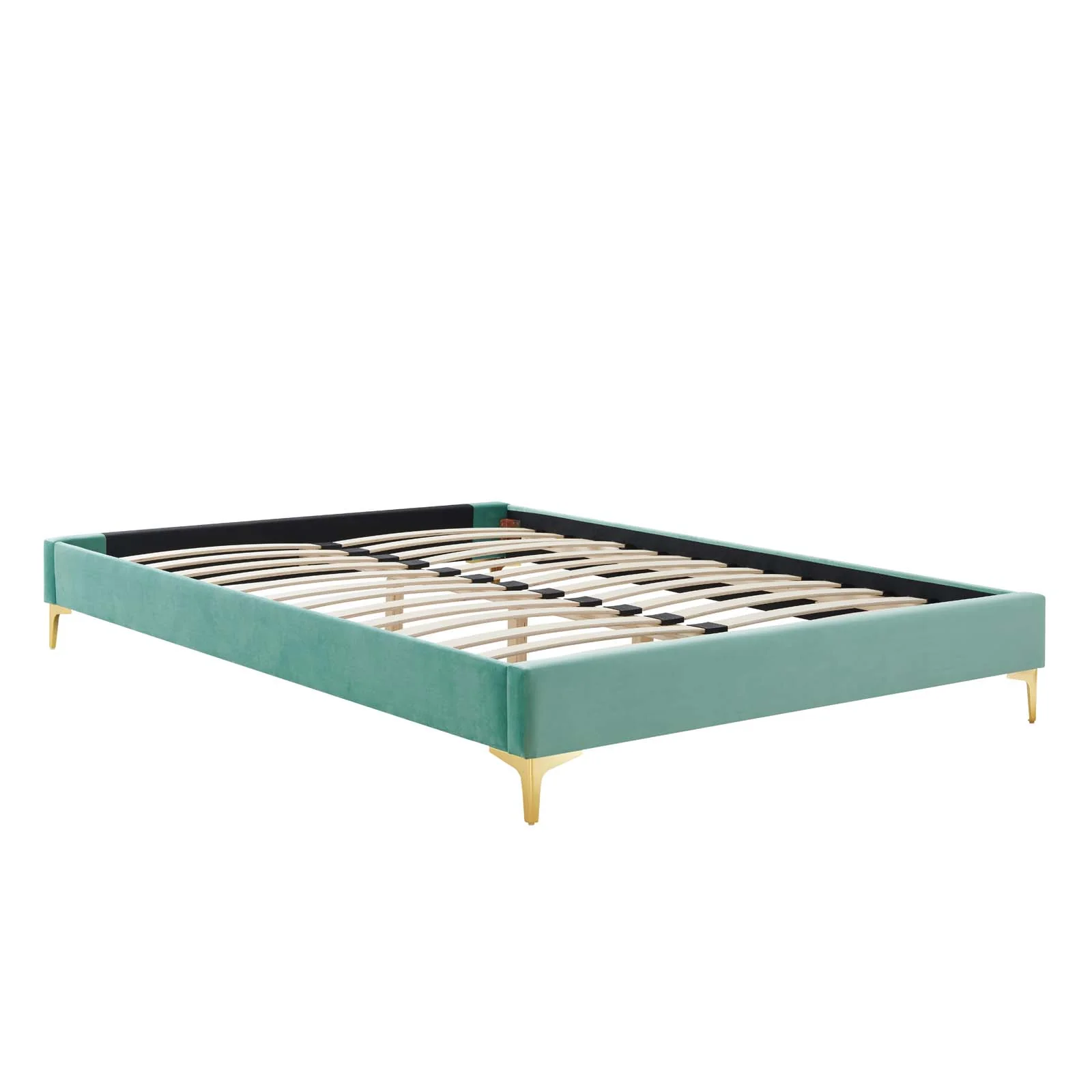 Reagan Twin Performance Velvet Platform Bed By Modway - MOD-6885 - Image 63