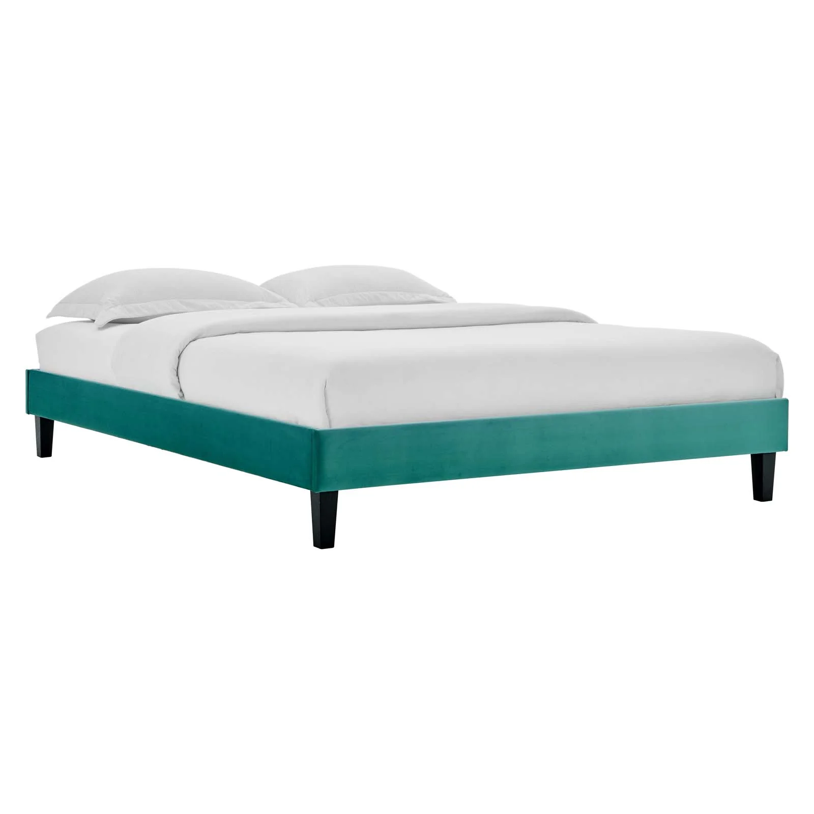 Reagan Twin Performance Velvet Platform Bed By Modway - MOD-6887 - Image 110