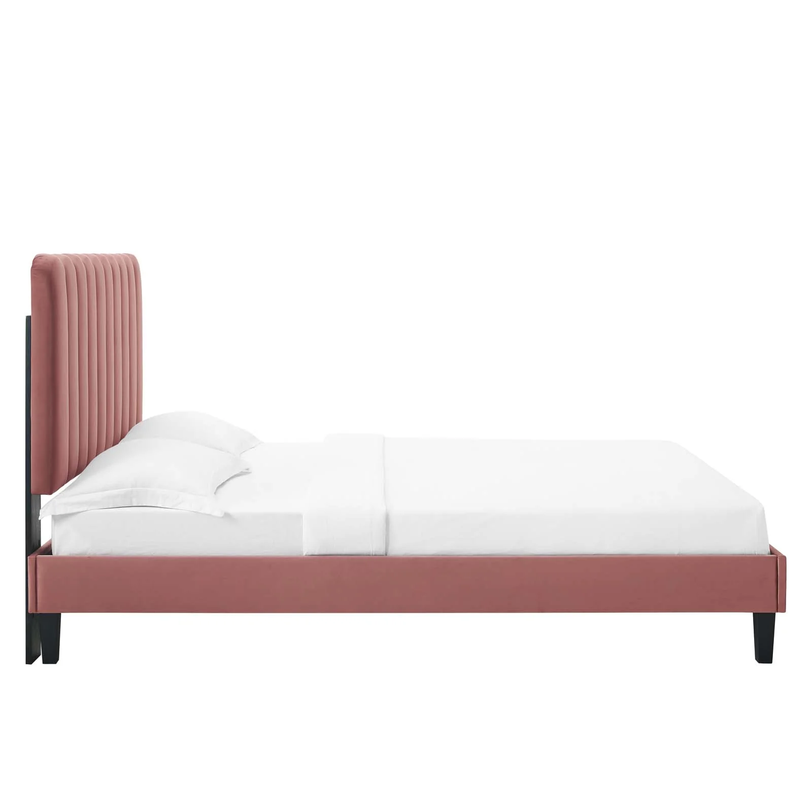Reagan Twin Performance Velvet Platform Bed By Modway - MOD-6887 - Image 27