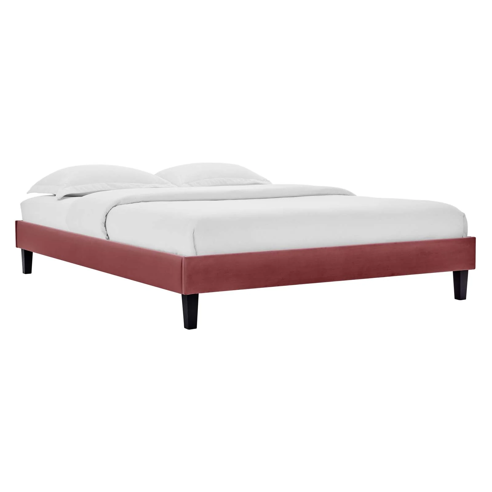 Reagan Twin Performance Velvet Platform Bed By Modway - MOD-6887 - Image 30