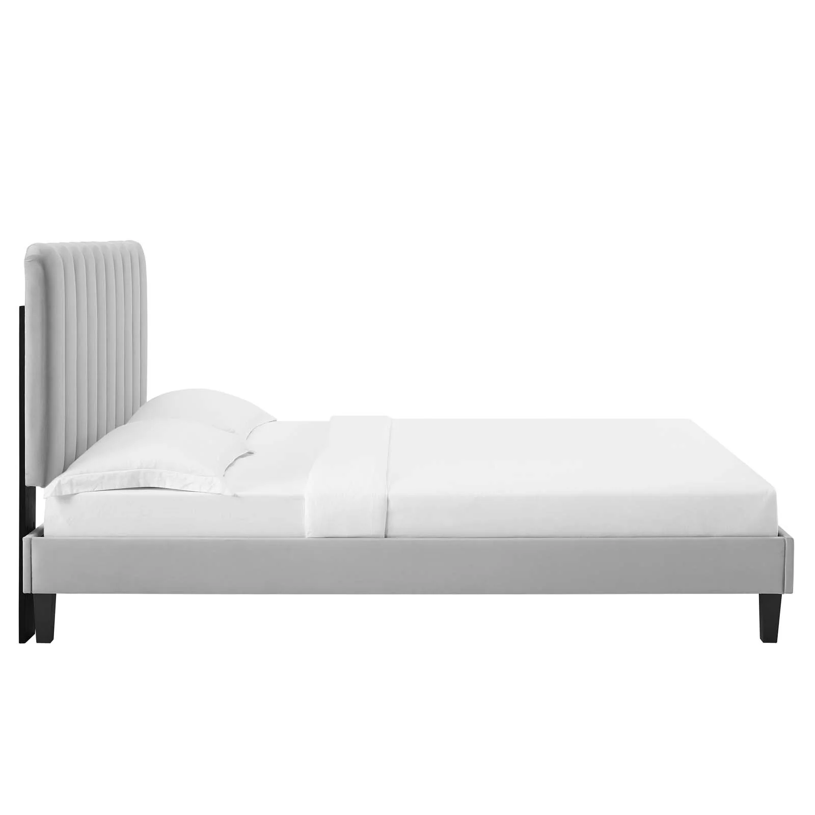 Reagan Twin Performance Velvet Platform Bed By Modway - MOD-6887 - Image 43