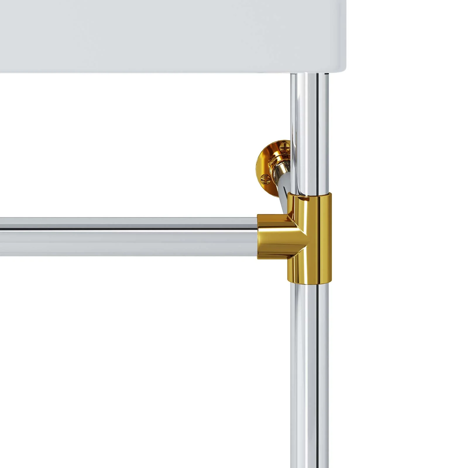 Redeem 40" Silver Stainless Steel Wall-Mount Bathroom Vanity By Modway - EEI-5546 - Image 7