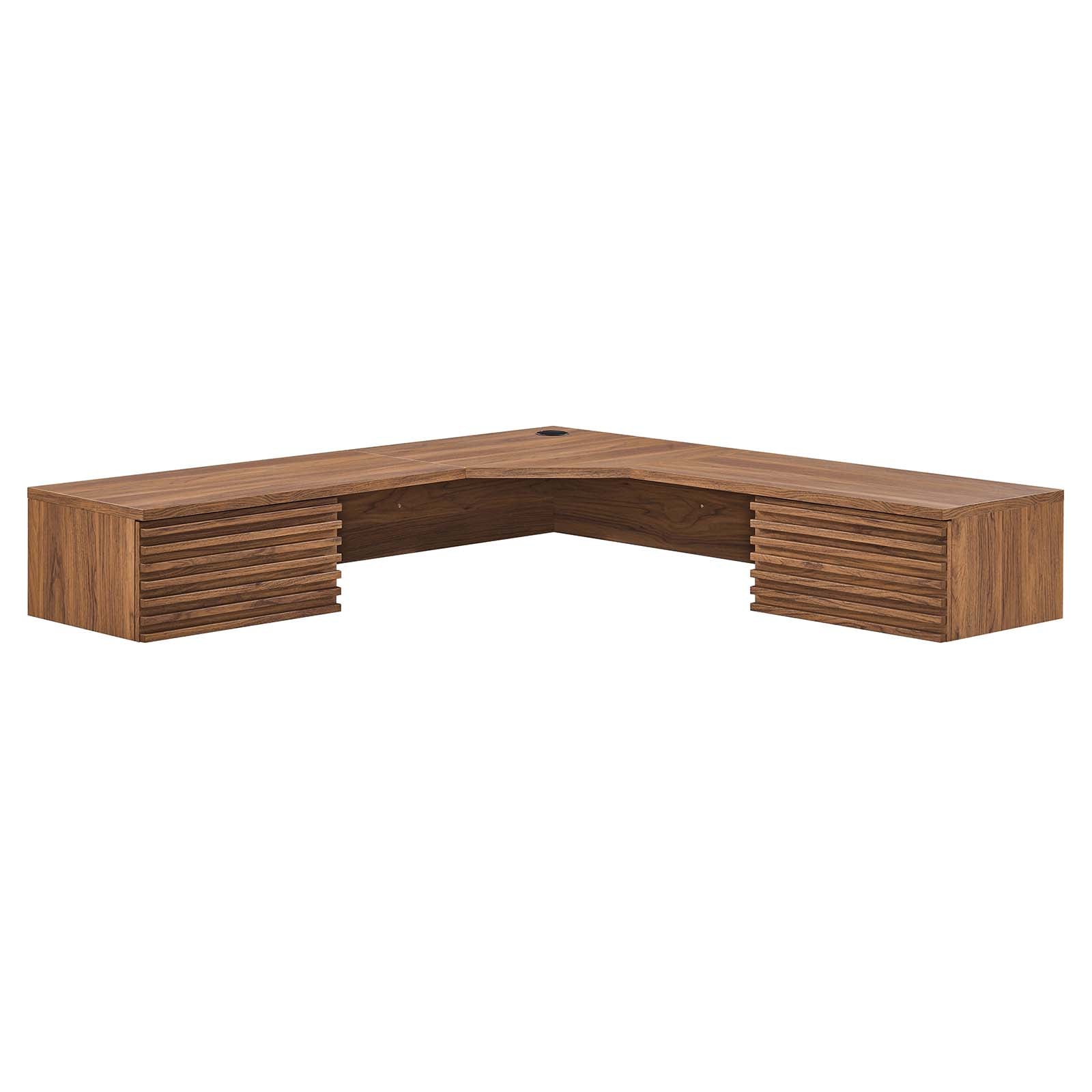 Render Wall Mount Corner Office Desk By Modway - EEI-6181 - Image 17