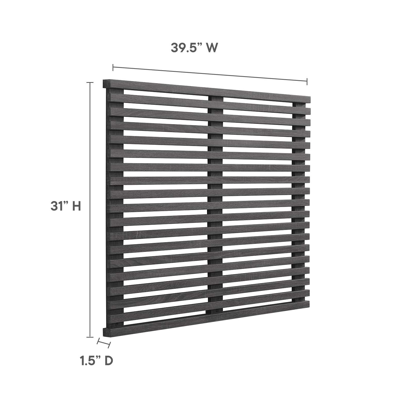 Render Wall Mount Twin Headboard By Modway - MOD-7061 - Image 6