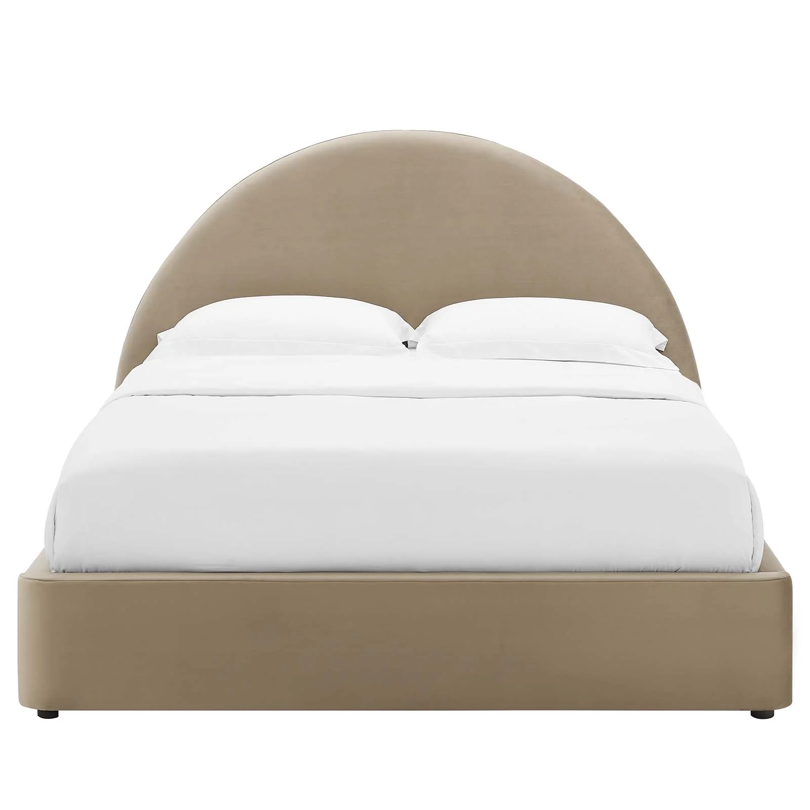 Resort Performance Velvet Arched Round King Platform Bed By Modway - MOD-7135 - Image 12