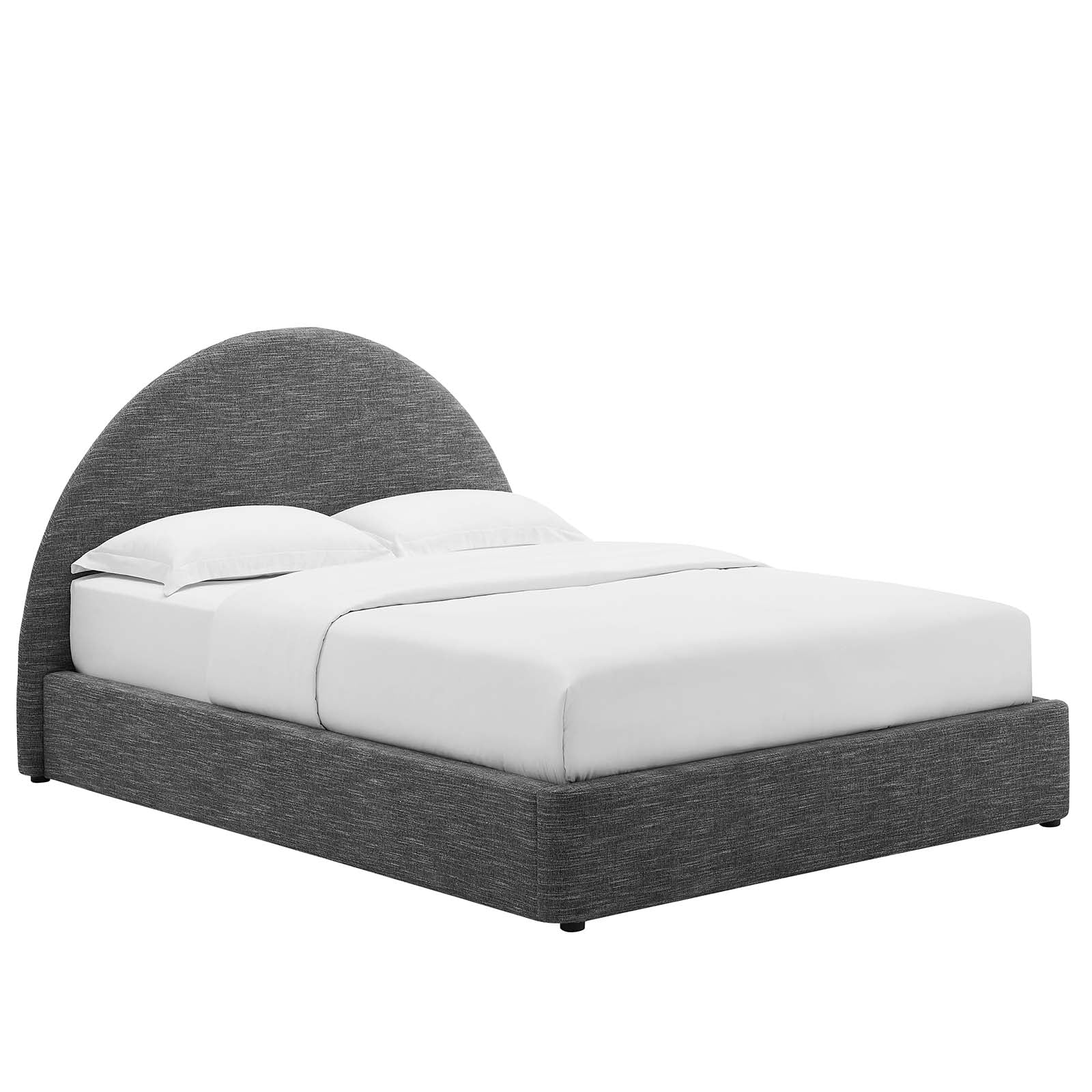 Resort Upholstered Fabric Arched Round Full Platform Bed By Modway - MOD-7130 - Image 17