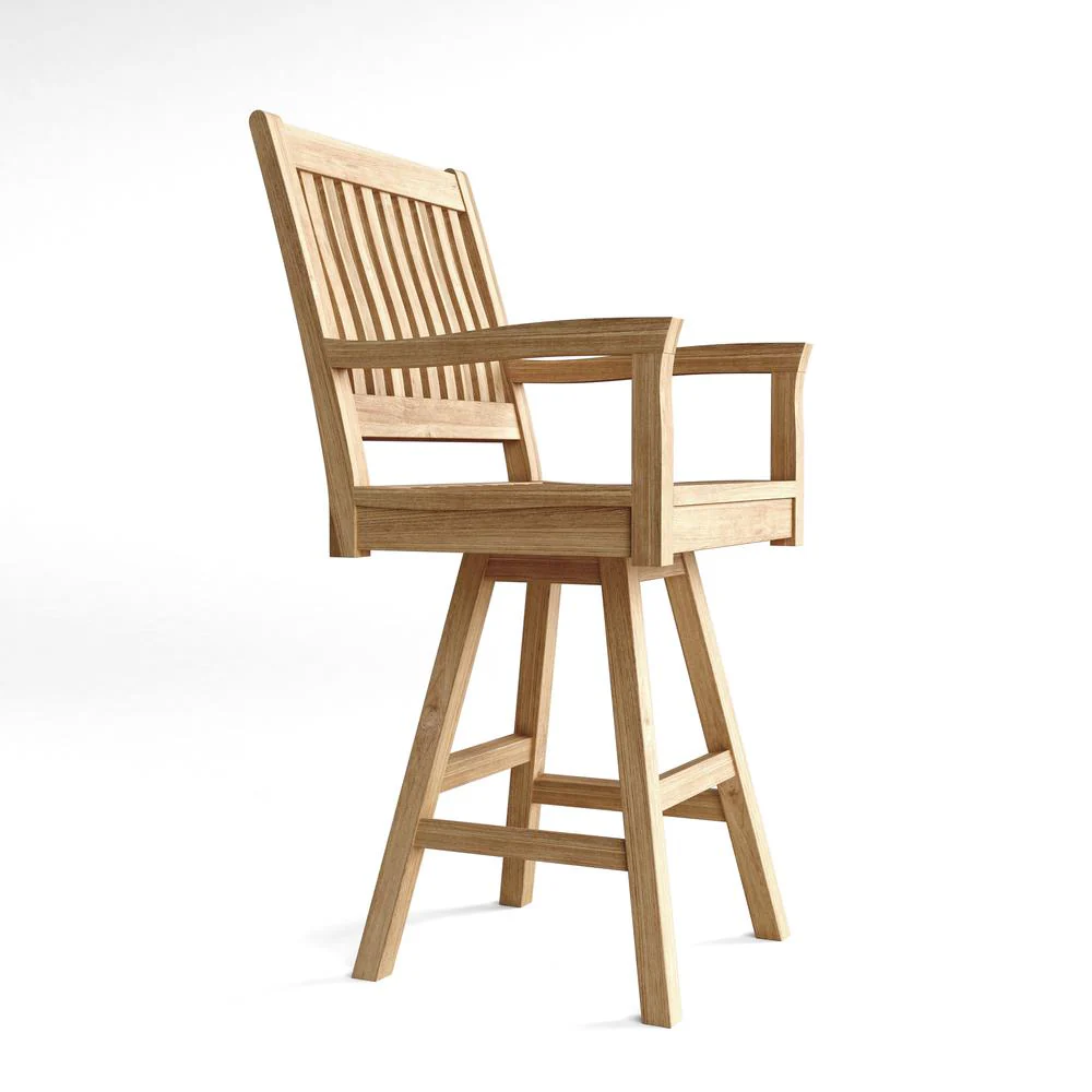Rialto Swivel Bar Armhair By Anderson Teak