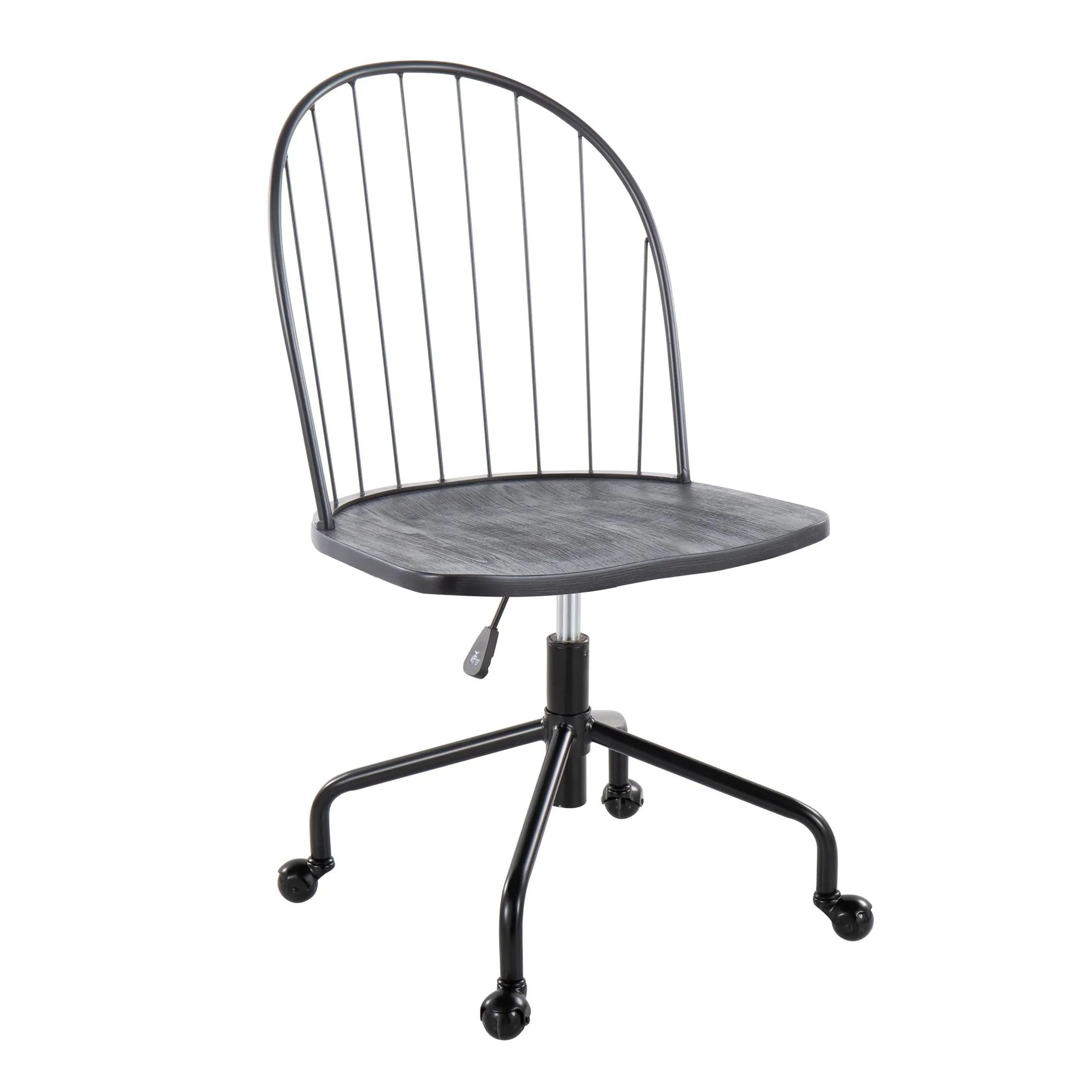 Riley Adjustable High Back Office Chair Black By LumiSource