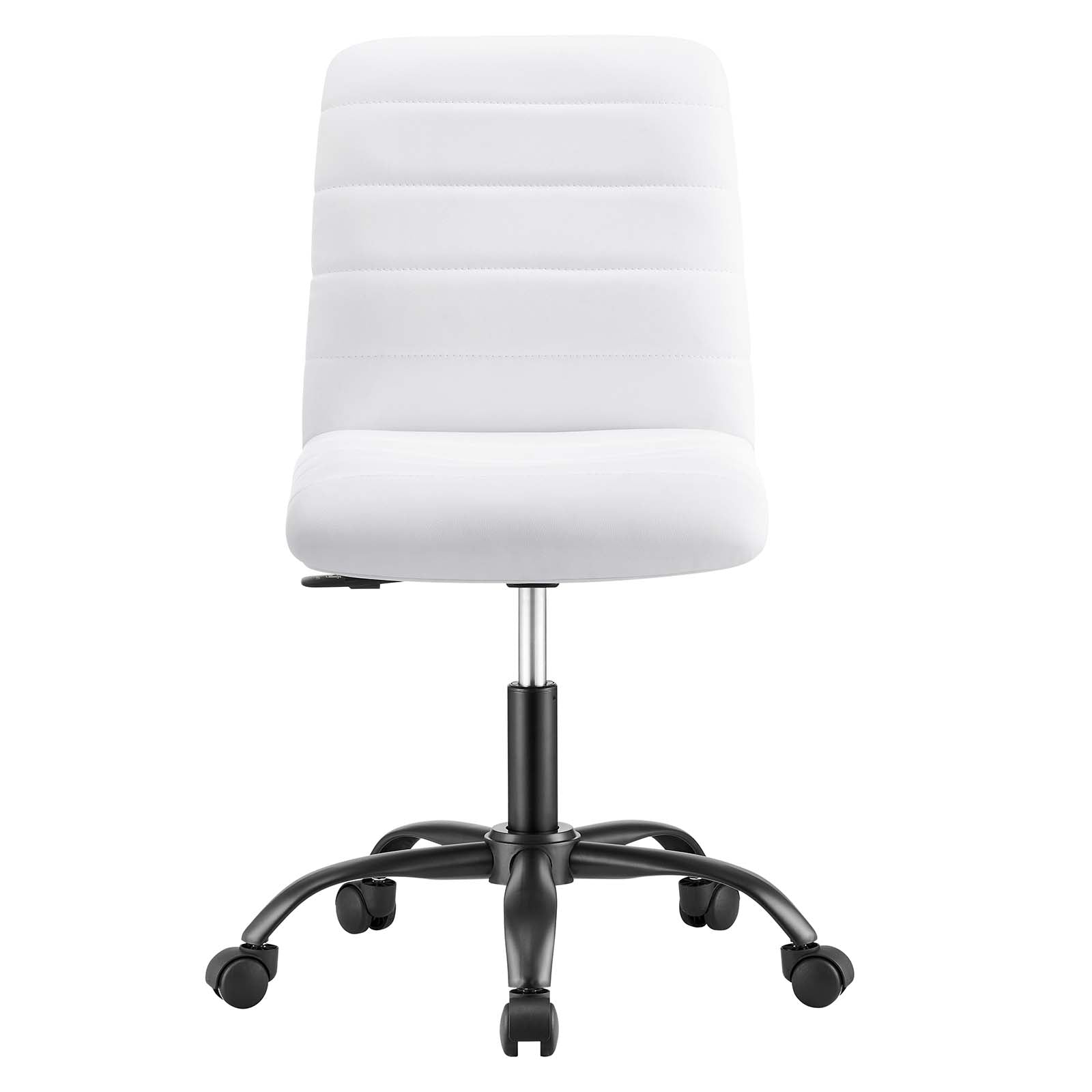 Ripple Armless Vegan Leather Office Chair By Modway - EEI-4974 - Image 20
