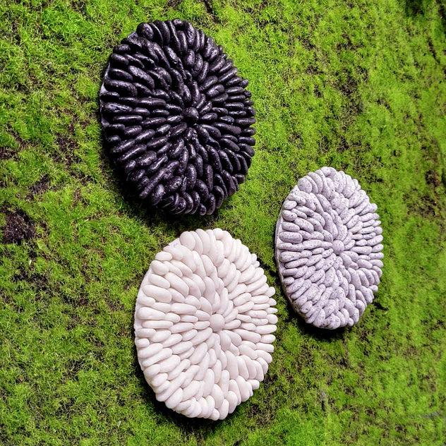 River Rock 6.75"D Wall Art, Po Set Of 3 By Gold Leaf Design Group - Image 5