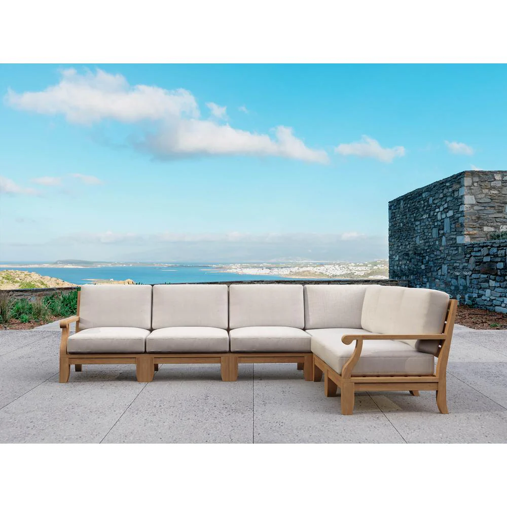 Riviera Luxe 6-Pieces Modular Set B By Anderson Teak