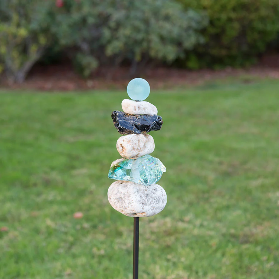 Rocky Garden Stake Set of 4 By Garden Age Supply - Image 2