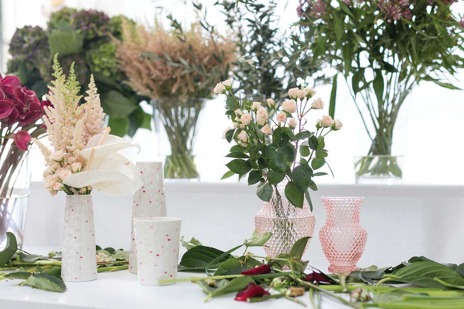 Roseland Vase Set of 4 By Accent Decor - Image 7