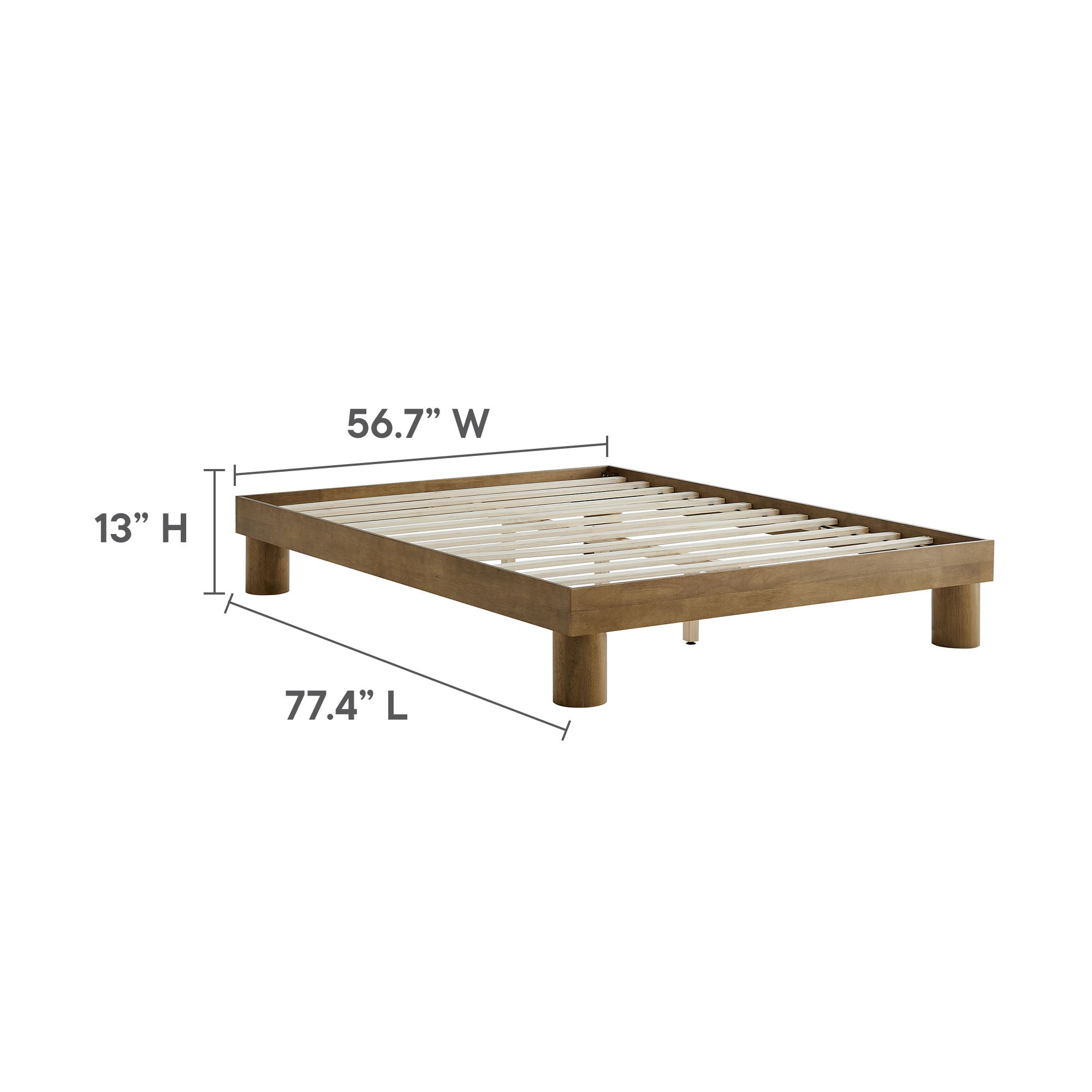 Runa Wood Full Platform Bed by Modway - Image 9