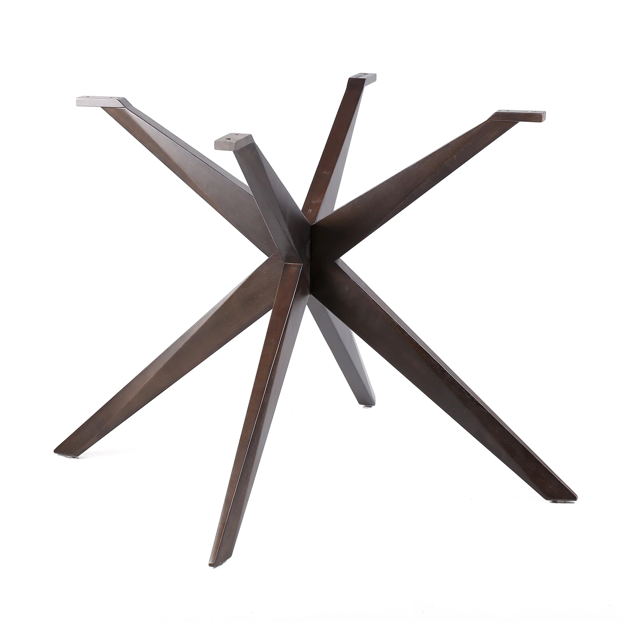 Sachi and Brighton 5 Piece Dining Set in Light Eucalyptus Wood with Charcoal Rope By Armen Living - Image 16