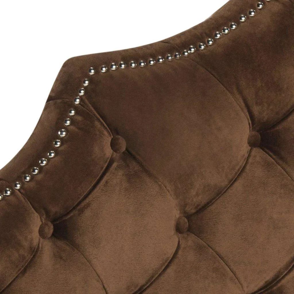 Safavieh Arebelle King Headboard King Size - Chocolate - Image 2
