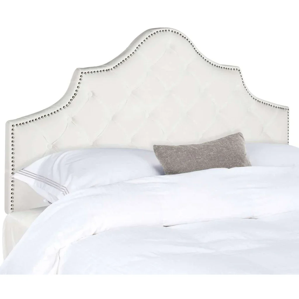 Safavieh Arebelle Queen Headboard Queen Size - White - Image 2