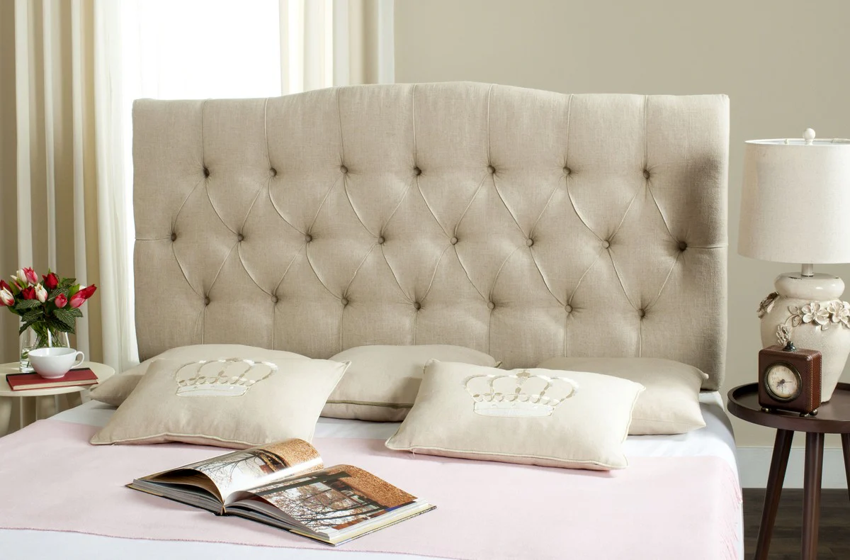 Safavieh Axel King Headboard King Size - Hemp