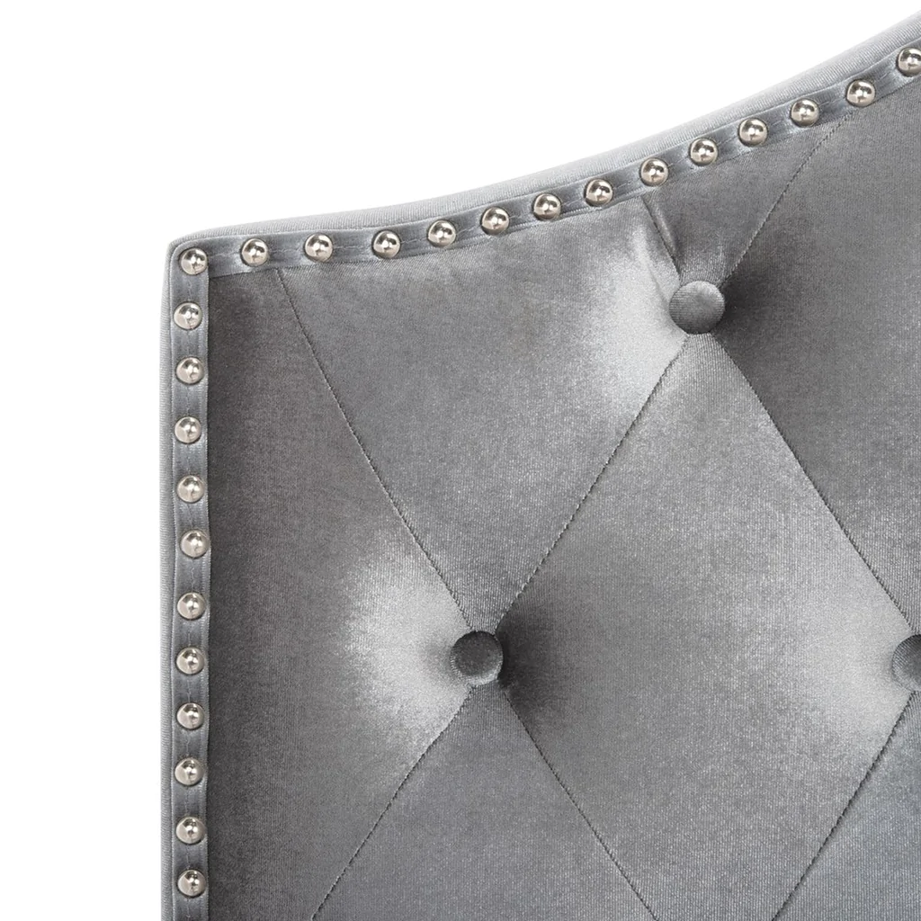 Safavieh Beckham Bed Full Size - Light Grey - Image 4