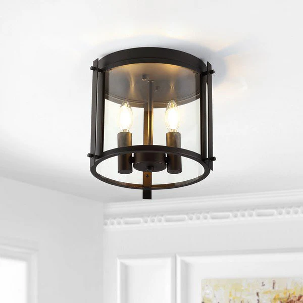 Safavieh Binsor Flush Mount - Oil Rubbed Bronze