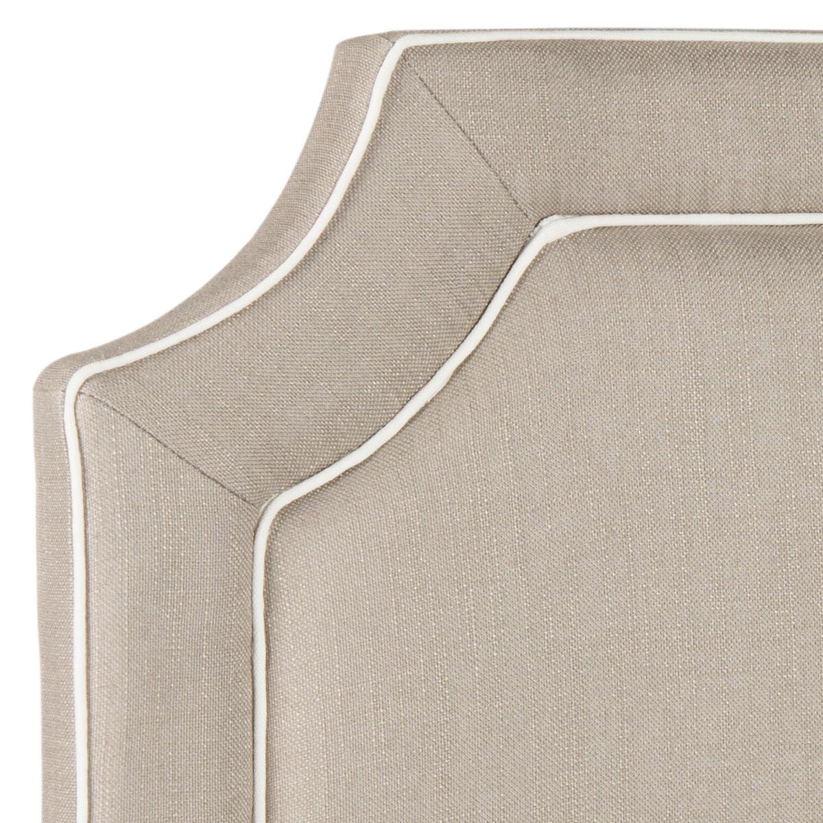 Safavieh Dane Full Headboard Full Size - Oyster Grey - Image 3
