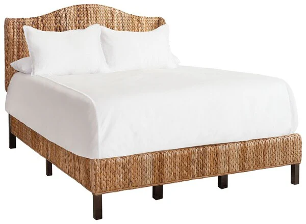 Safavieh Finola Rattan Bed Queen Size - Natural - Image 3