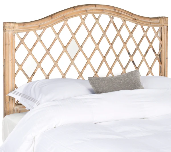 Safavieh Gabrielle Headboard Full Size - White Washed - Image 2