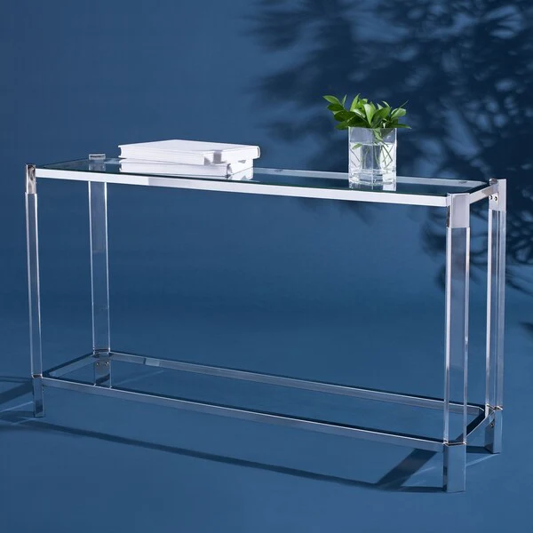 Safavieh Gianna Acrylic Console Table - Clear