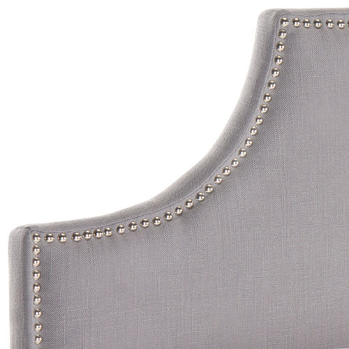 Safavieh Hallmar Full Headboard Full Size - Artic Grey - Image 3