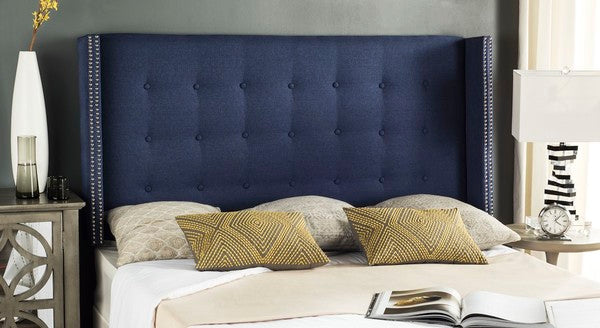 Safavieh Keegan Headboard Full Size - Navy