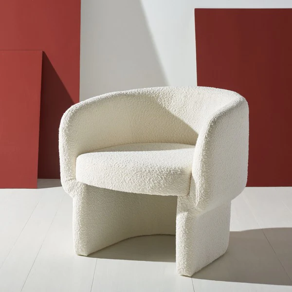 Safavieh Kellyanne Modern Dining Chair - Ivory