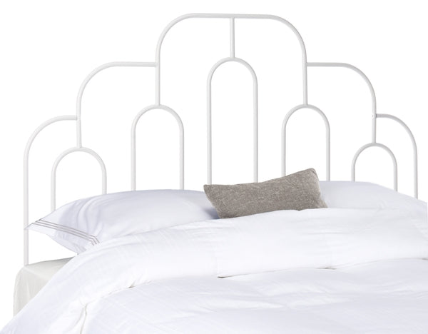 Safavieh Paloma Metal Retro Headboard Full Size - White - Image 2