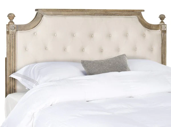 Safavieh Rustic Headboard Queen Size - Beige