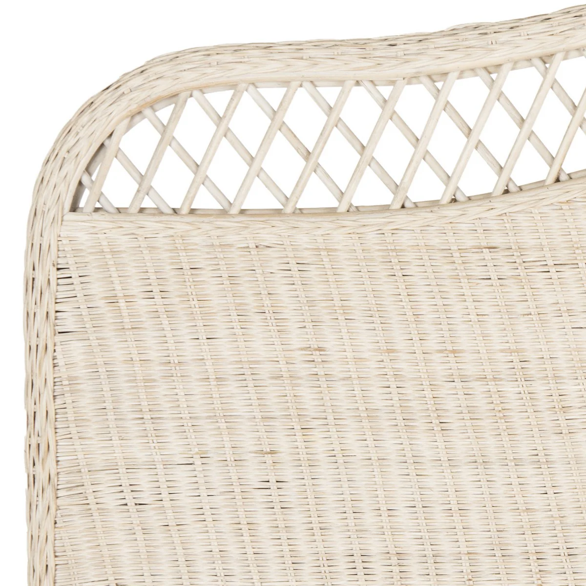 Safavieh Sephina Headboard King Size - White Washed - Image 3