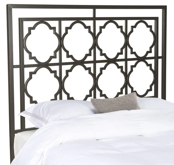 Safavieh Silva Headboard Full Size - Gunmetal - Image 2