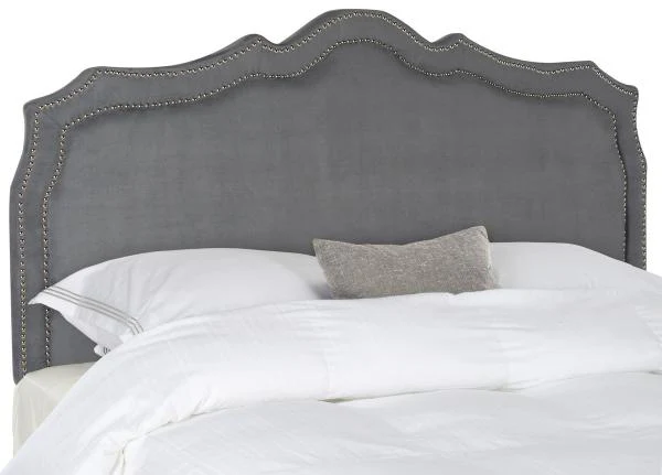 Safavieh Skyler Headboard Queen Size - Grey - Image 2