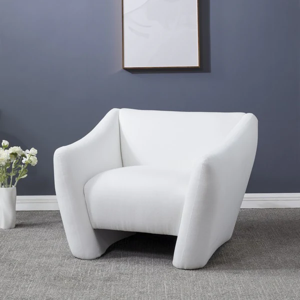 Safavieh Stefanie Modern Accent Chair - White