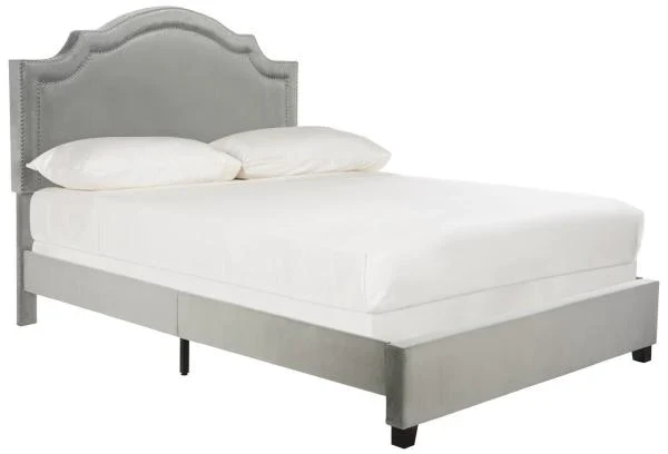 Safavieh Theron Bed Queen Size - Grey - Image 6