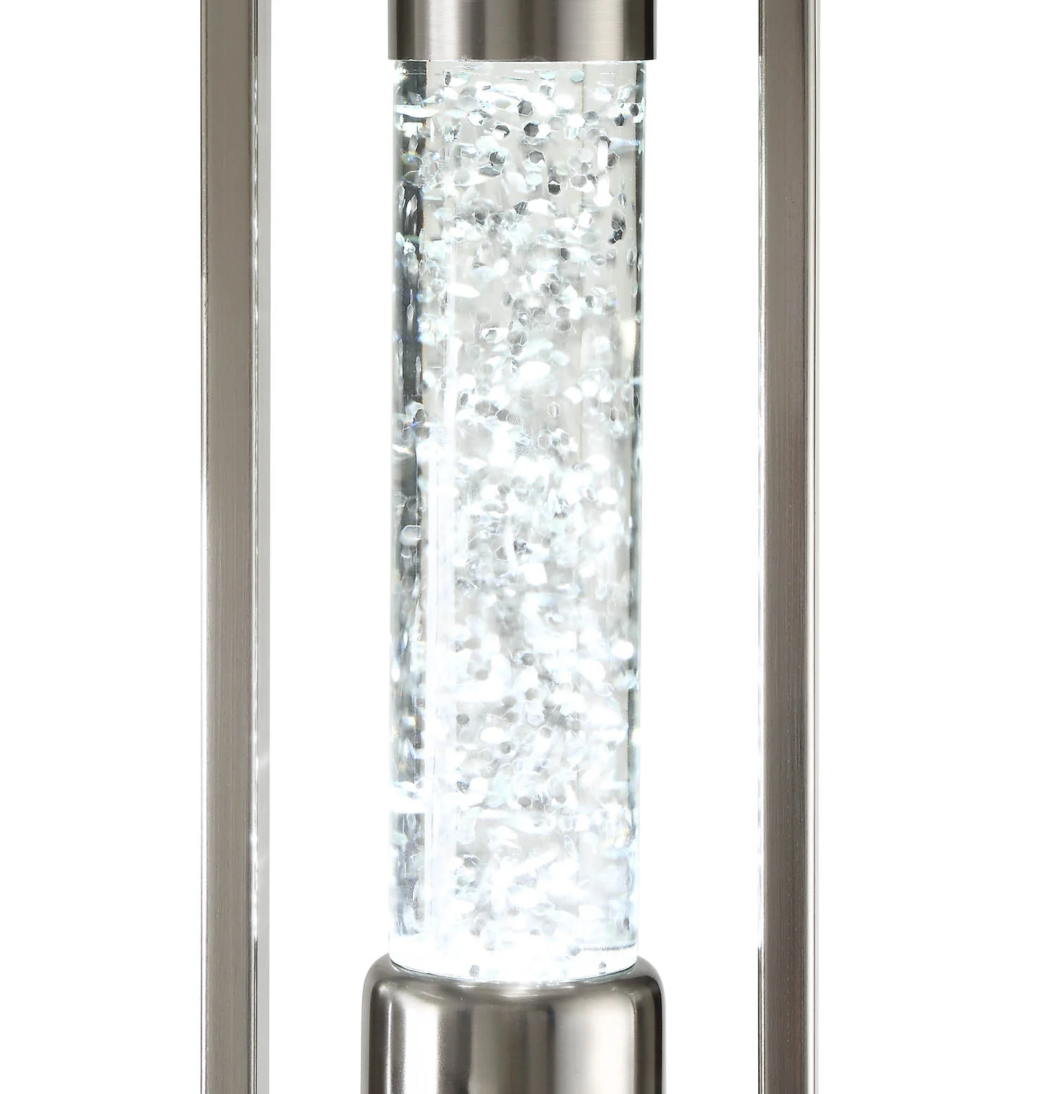 Sand Nickel Table Lamp By Homeroots - Image 4
